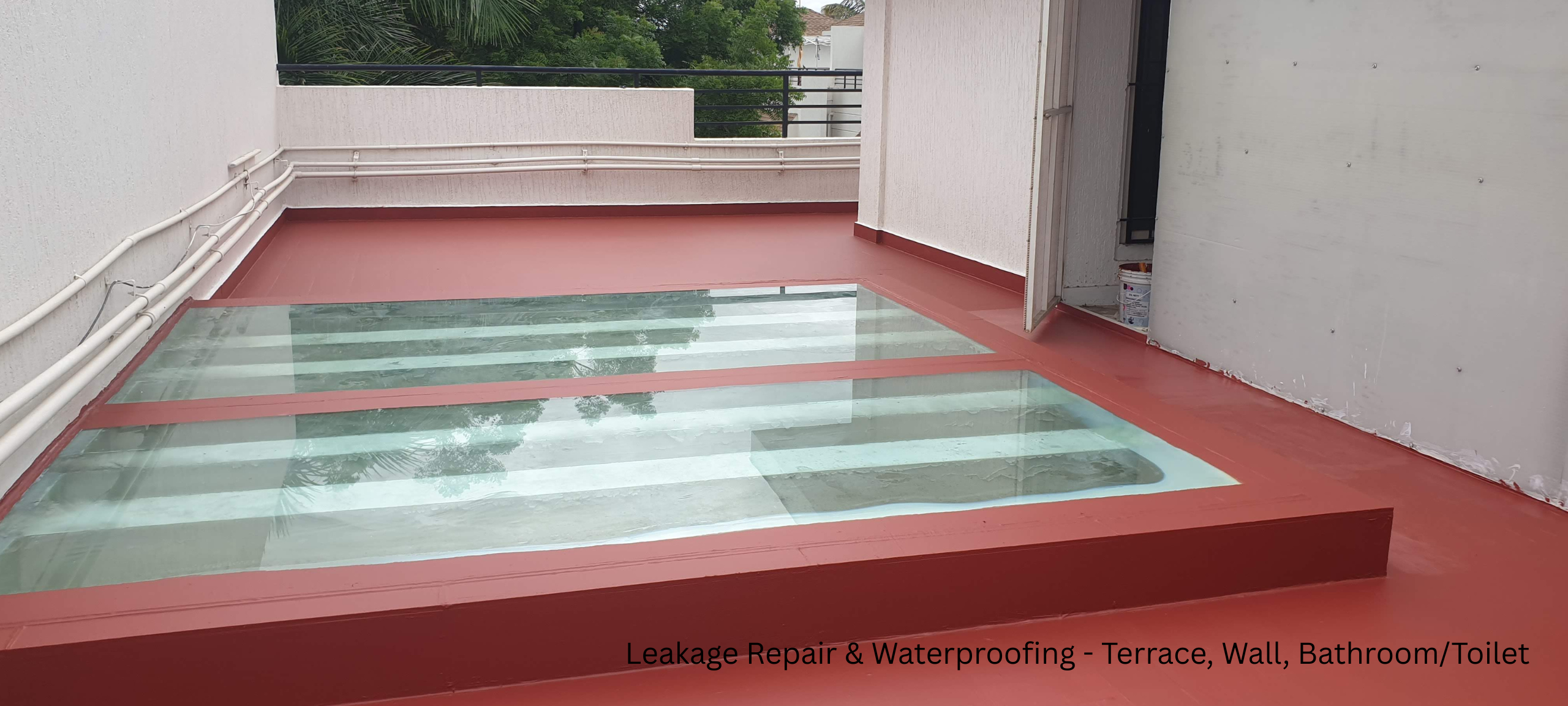 Leakage Repair & Waterproofing - Terrace, Wall, BathroomToilet